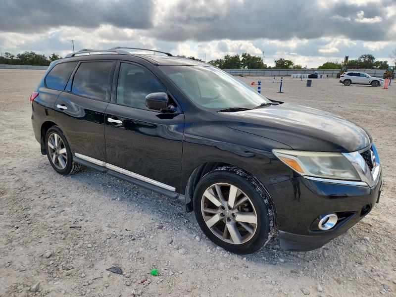 5N1AR2MNXEC695522 - 2014 NISSAN PATHFINDER S أسود صورة 4