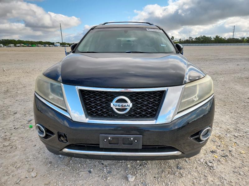 5N1AR2MNXEC695522 - 2014 NISSAN PATHFINDER S أسود صورة 5
