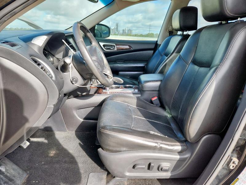 5N1AR2MNXEC695522 - 2014 NISSAN PATHFINDER S أسود صورة 7