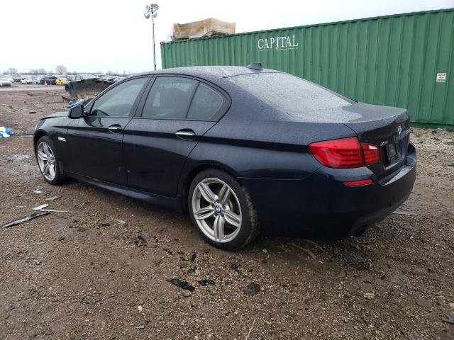 WBAFU7C53DDU77936 - 2013 BMW 535 XI BLUE photo 2