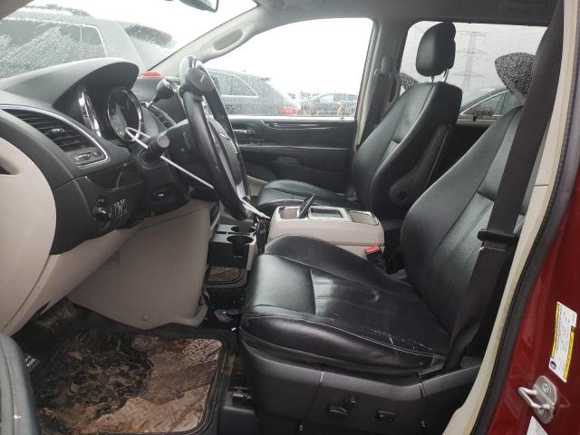 2C4RC1CG8ER176157 - 2014 CHRYSLER TOWN & COU TOURING L BURGUNDY photo 7