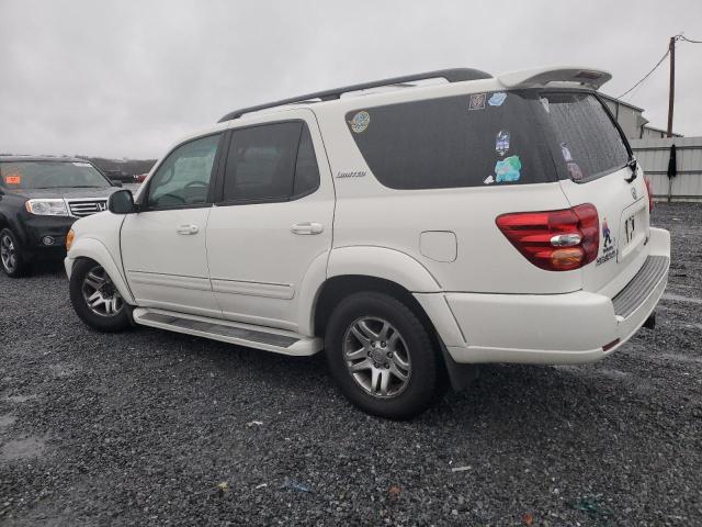 5TDBT48A04S232430 - 2004 TOYOTA SEQUOIA LIMITED WHITE photo 2