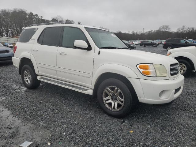 5TDBT48A04S232430 - 2004 TOYOTA SEQUOIA LIMITED WHITE photo 4