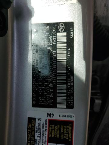 4T4BF3EK8BR117972 - 2011 TOYOTA CAMRY BASE Srebrny zdjęcie 12