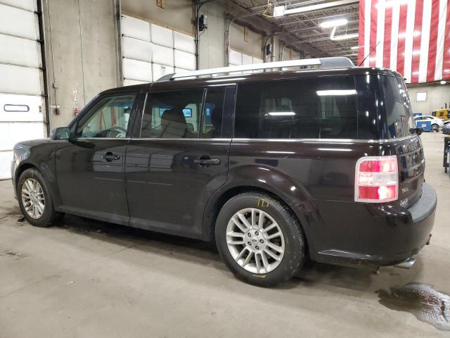 2FMHK6C85DBD06421 - 2013 FORD FLEX SEL BROWN photo 2