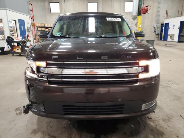 2FMHK6C85DBD06421 - 2013 FORD FLEX SEL BROWN photo 5