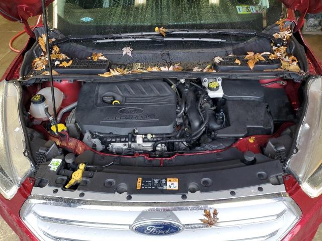 1FMCU9HD2JUA28708 - 2018 FORD ESCAPE SEL Бордовый фото 12