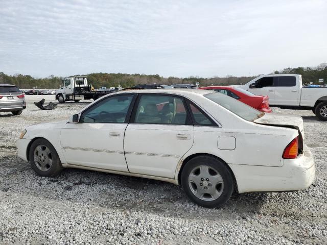 4T1BF28B2YU010702 - 2000 TOYOTA AVALON XL WHITE photo 2