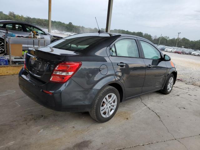 1G1JB5SH1H4126282 - 2017 CHEVROLET SONIC LS GRAY photo 3