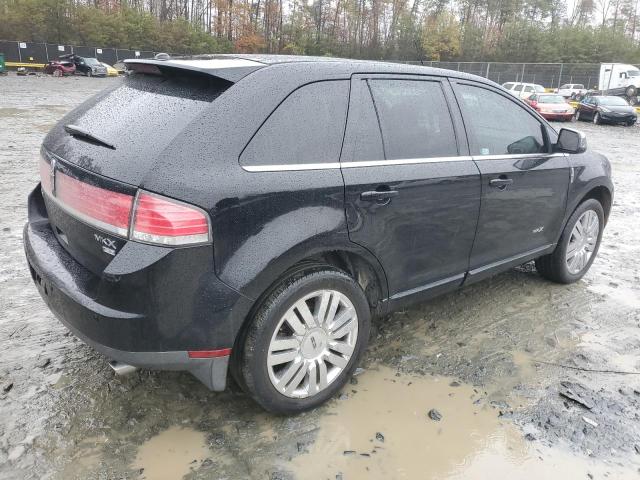 2LMDU88C58BJ19028 - 2008 LINCOLN MKX BLACK photo 3