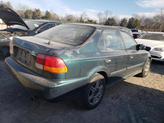 2HGEJ652XWH524195 - 1998 HONDA CIVIC DX GREEN photo 3