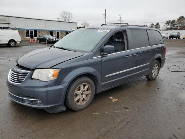 2C4RC1BG9DR611882 - 2013 CHRYSLER TOWN & COU TOURING GRAY photo 1