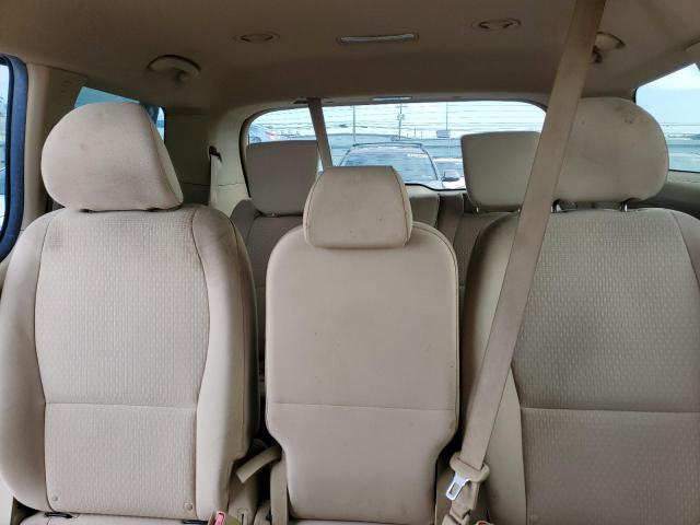 KNDMB5C13H6307488 - 2017 KIA SEDONA LX BEIGE photo 10