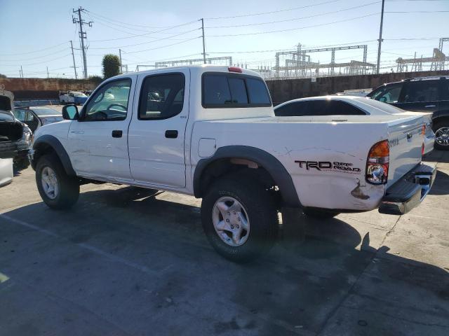 5TEGN92N64Z465790 - 2004 TOYOTA TACOMA DOUBLE CAB PRERUNNER WHITE photo 2