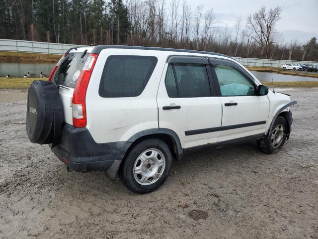 JHLRD785X5C007454 - 2005 HONDA CR-V LX WHITE photo 3