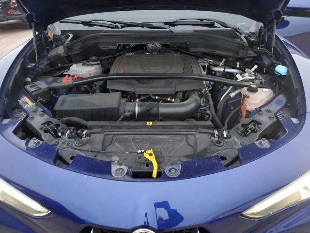 ZASPAKAN6M7D03323 - 2021 ALFA ROMEO STELVIO SPORT Mavi foto 12