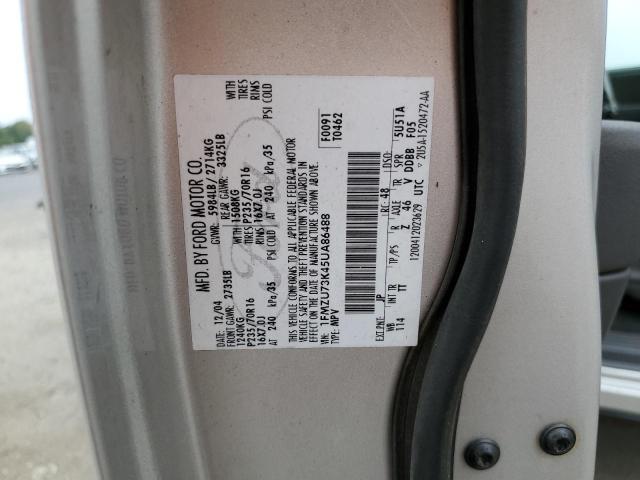 1FMZU73K45UA86488 - 2005 FORD EXPLORER XLT 灰色 照片 13