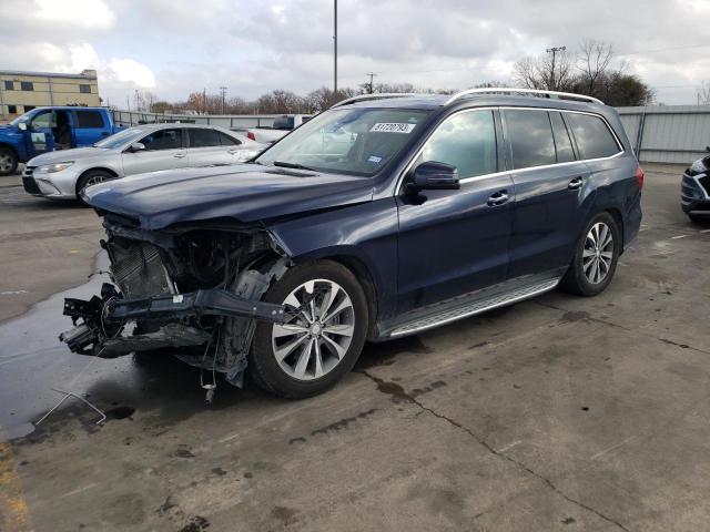 4JGDF7CE8DA229439 - 2013 MERCEDES-BENZ GL 450 4MATIC BLUE photo 1