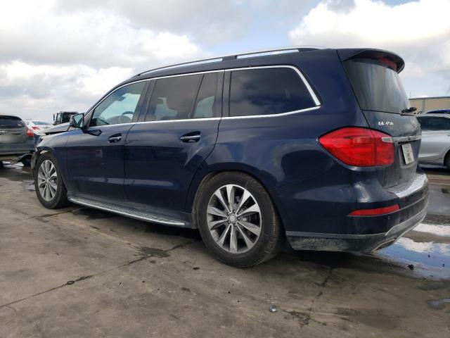 4JGDF7CE8DA229439 - 2013 MERCEDES-BENZ GL 450 4MATIC BLUE photo 2