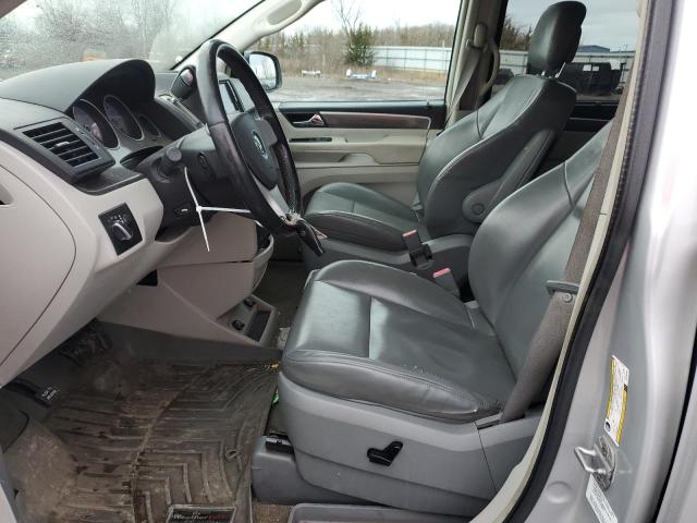 2V4RW3D14AR395436 - 2010 VOLKSWAGEN ROUTAN SE SILVER photo 7