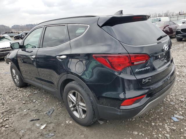 5XYZU3LB1JG530984 - 2018 HYUNDAI SANTA FE S BLACK photo 2