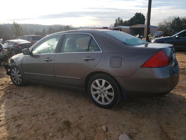 1HGCM66867A032667 - 2007 HONDA ACCORD EX GRAY photo 2