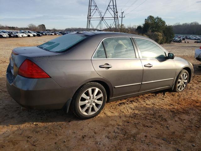 1HGCM66867A032667 - 2007 HONDA ACCORD EX GRAY photo 3