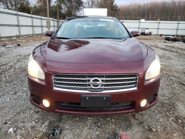 1N4AA51E69C847924 - 2009 NISSAN MAXIMA S RED photo 5