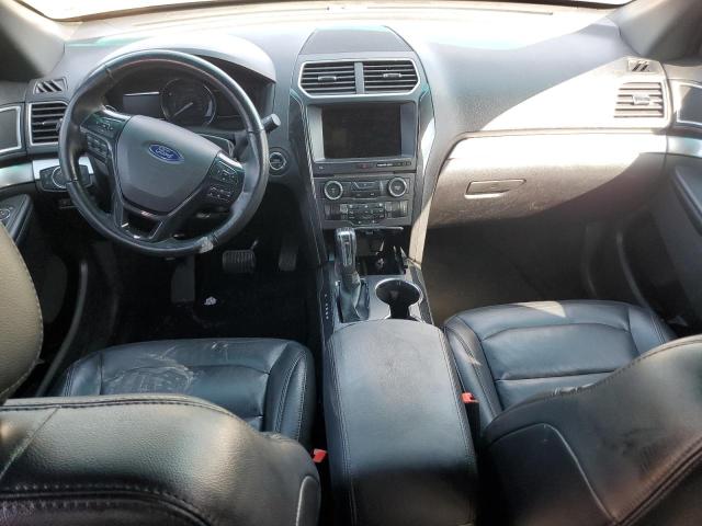 1FM5K7DHXHGA32820 - 2017 FORD EXPLORER XLT BLACK photo 8