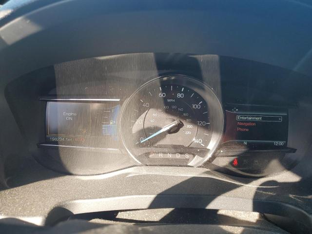 1FM5K7DHXHGA32820 - 2017 FORD EXPLORER XLT BLACK photo 9