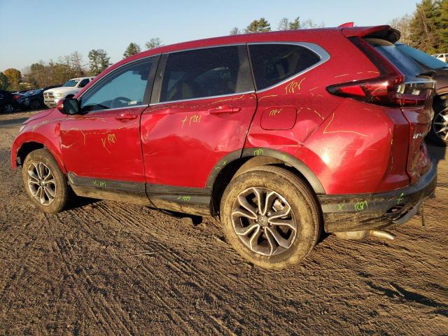 2HKRW2H51MH617286 - 2021 HONDA CR-V EX RED photo 2