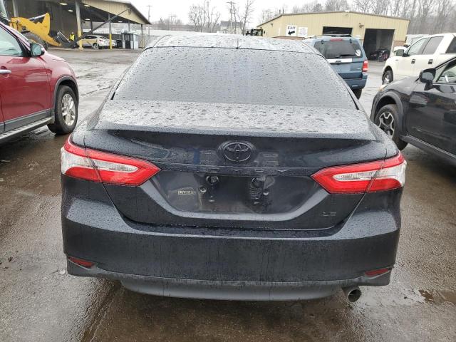 4T1B11HK2JU634935 - 2018 TOYOTA CAMRY L BLACK photo 6