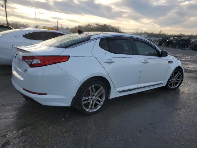 5XXGR4A64DG100797 - 2013 KIA OPTIMA SX WHITE photo 3