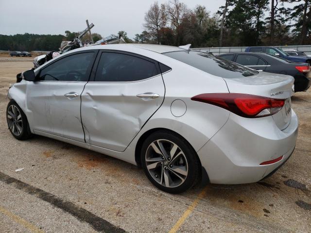 KMHDH4AE8FU266181 - 2015 HYUNDAI ELANTRA SE SILVER photo 2