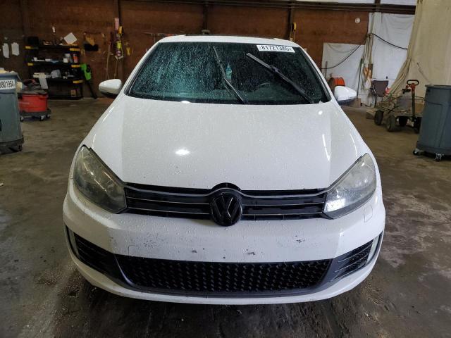 WVWEV7AJ6AW336791 - 2010 VOLKSWAGEN GTI WHITE photo 5