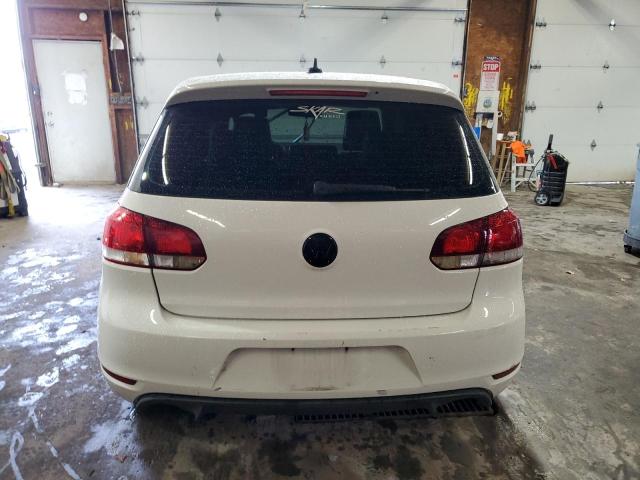 WVWEV7AJ6AW336791 - 2010 VOLKSWAGEN GTI WHITE photo 6
