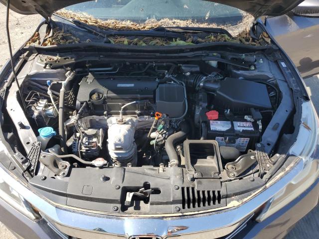 1HGCR2F50GA152481 - 2016 HONDA ACCORD SPORT GRAY photo 11