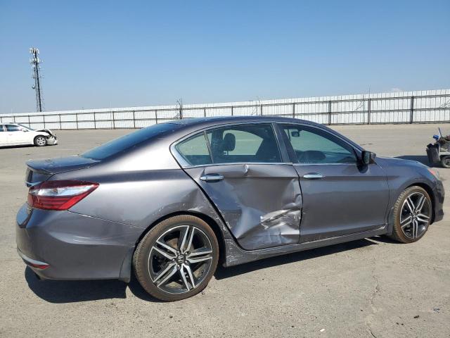 1HGCR2F50GA152481 - 2016 HONDA ACCORD SPORT GRAY photo 3