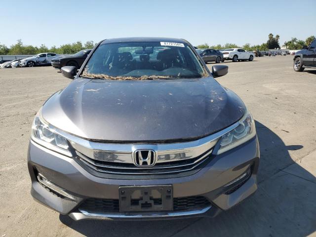 1HGCR2F50GA152481 - 2016 HONDA ACCORD SPORT GRAY photo 5