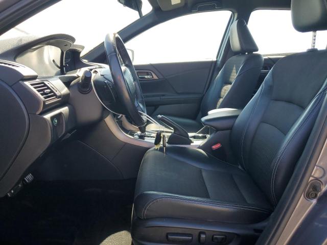 1HGCR2F50GA152481 - 2016 HONDA ACCORD SPORT GRAY photo 7