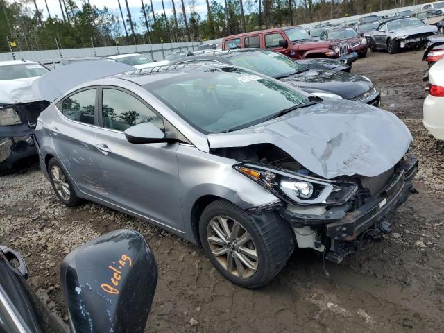 5NPDH4AE4FH615321 - 2015 HYUNDAI ELANTRA SE GRAY photo 4