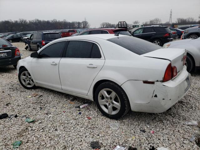 1G1ZG57B694211516 - 2009 CHEVROLET MALIBU LS WHITE photo 2