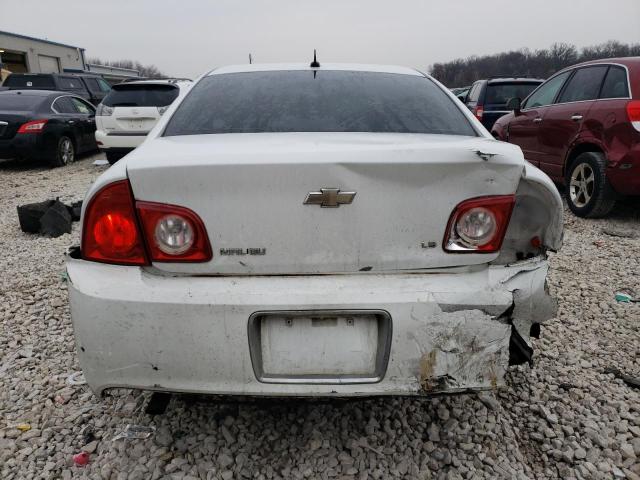 1G1ZG57B694211516 - 2009 CHEVROLET MALIBU LS WHITE photo 6