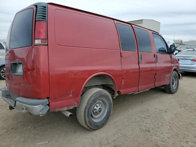 1GTHG35R9V1018702 - 1997 GMC SAVANA G3500 RED photo 3