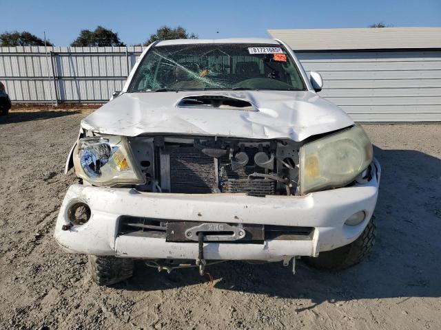 5TELU42N57Z407663 - 2007 TOYOTA TACOMA DOUBLE CAB WHITE photo 5