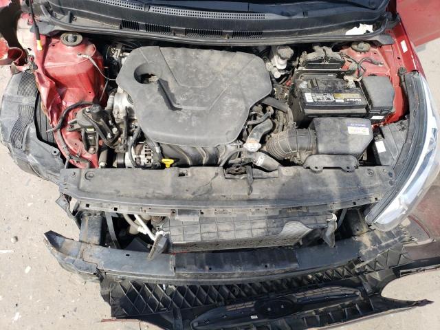 KMHCT4AE8HU378685 - 2017 HYUNDAI ACCENT SE RED photo 11