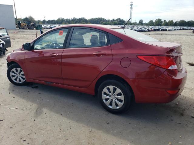 KMHCT4AE8HU378685 - 2017 HYUNDAI ACCENT SE RED photo 2