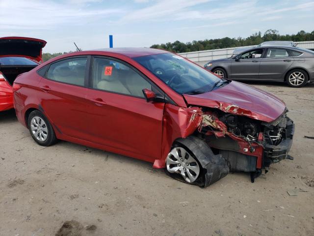 KMHCT4AE8HU378685 - 2017 HYUNDAI ACCENT SE RED photo 4