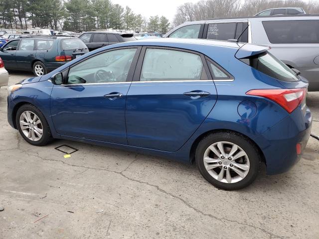 KMHD35LH5EU223993 - 2014 HYUNDAI ELANTRA GT BLUE photo 2