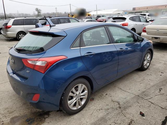 KMHD35LH5EU223993 - 2014 HYUNDAI ELANTRA GT BLUE photo 3